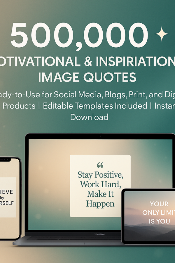 500,000 Motivational & Inspirational Image Quotes