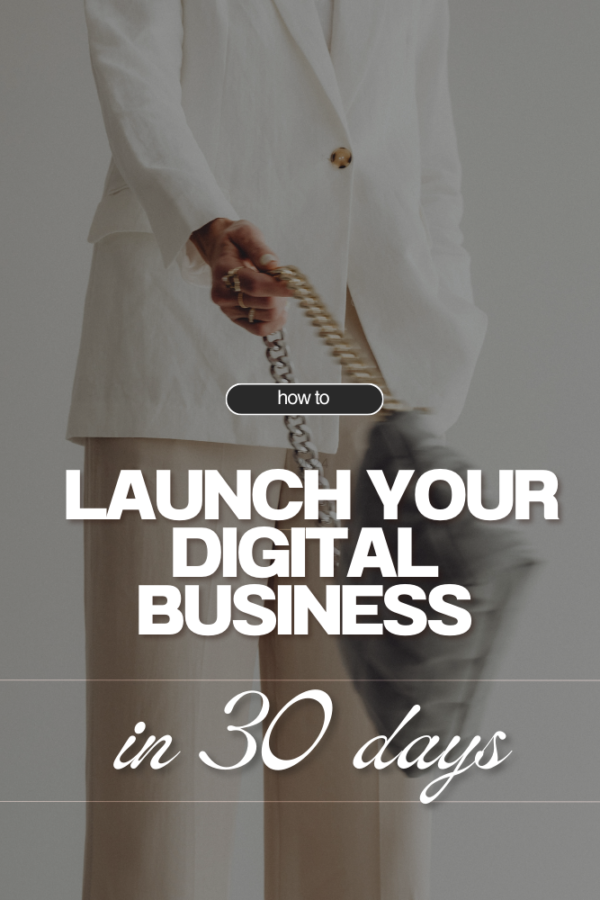 Launch your Digital Business in 30Days